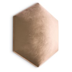 Panele tapicerowane 35x40 hexagon magic velvet beżowy  - Miniaturka zdjęcia nr 1