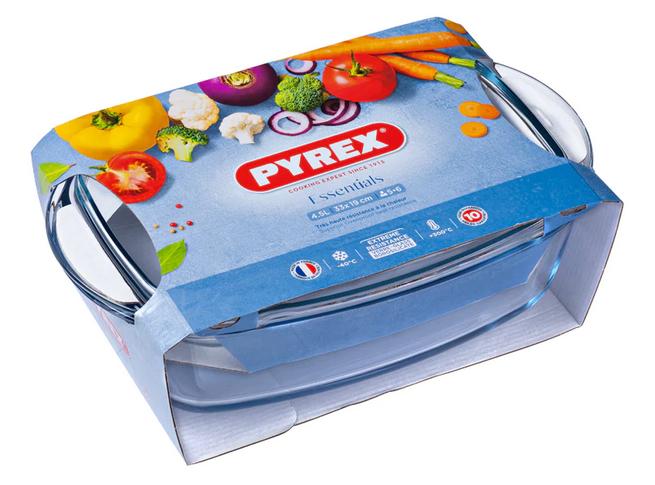 Naczynie żaroodporne Pyrex 19 cm przezroczyste szkło nr. 2