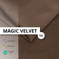 Łóżko Pojedyncze 90x200cm łóżko tapicerowane z pojemnikiem brązowe do sypialni wezgłowie 110 cm - Miniaturka zdjęcia nr 13