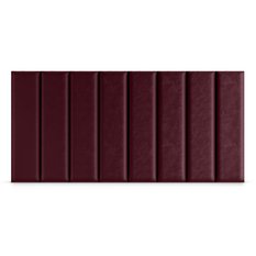 Panele tapicerowane  80x20 cm na ścianę prostokąt bordowy - Miniaturka zdjęcia nr 4