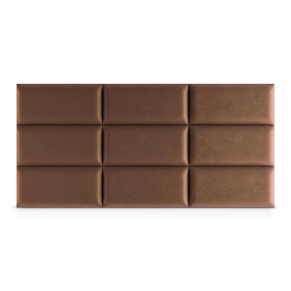 Panele tapicerowane 50x30 na ścianę magic velvet brązowy nr. 4