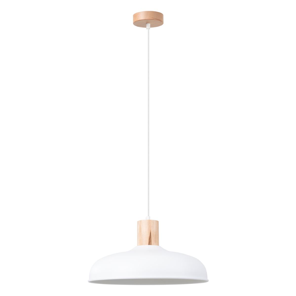 Lampa wisząca INDY biała 120x38x38cm nowoczesna E27 do salonu nr. 1