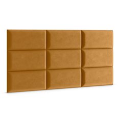 Panele tapicerowane  60x30 cm na ścianę prostokąt żółty - Miniaturka zdjęcia nr 3