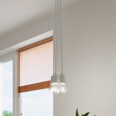 Lampa wisząca DIEGO 1 biała 90x9x9cm nowoczesna E27 do salonu - Miniaturka zdjęcia nr 11