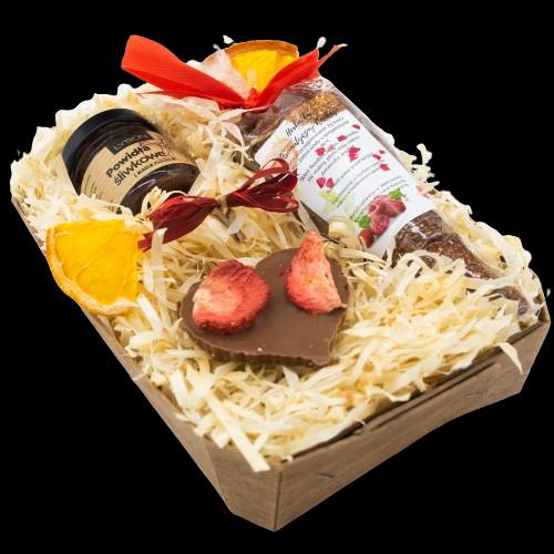 Zestaw prezentowy 15x22x6 cm na prezent w zestawie zestaw herbat czekolada idealny upominek nr. 2