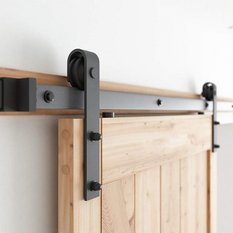 System do drzwi przesuwnych 2 m w stylu loft zestaw Barn Door - Miniaturka zdjęcia nr 11