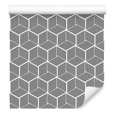 Tapeta Do Salonu ABSTRAKCJA Wzór Geometryczny 3D  - Miniaturka zdjęcia nr 5