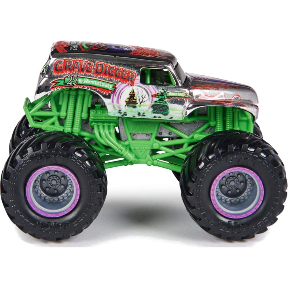 Monster Jam truck auto terenowe Spin Master seria 34 Grave Digger 1:64 nr. 3