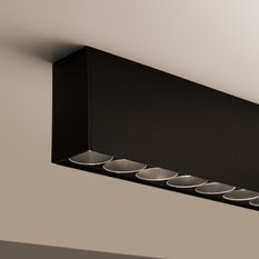 Plafon SOREN czarny LED 3000K 6.3x3.3x120cm nowoczesna lampa do salonu - Miniaturka zdjęcia nr 5