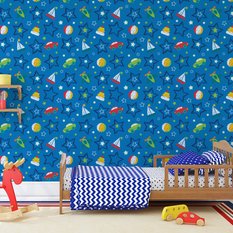 Tapeta Ścienna Malowane Pastelowe ZABAWKI Gwiazdy 53x1000  - Miniaturka zdjęcia nr 7