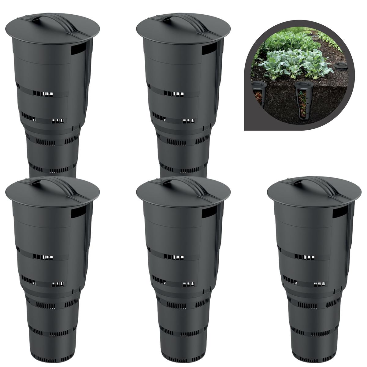 5x Podziemny kompostownik ogrodowy COMBIOSOIL 11l nr. 1