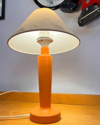 Lampa stołowa z abażurowym kloszem BEA04, Lamperr, Polska lata 90. - Miniaturka zdjęcia nr 6