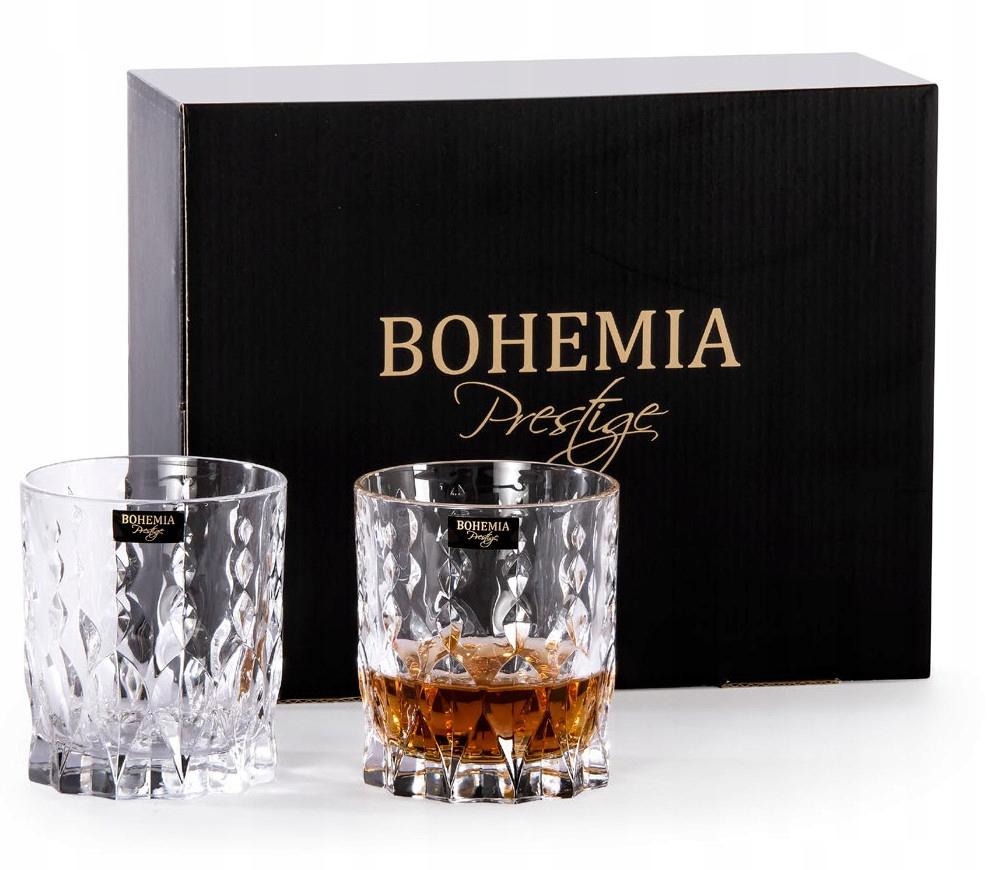 Szklanki Bohemia Conte 8,2 cm szklanki do whisky 6 sztuk przezroczyste 