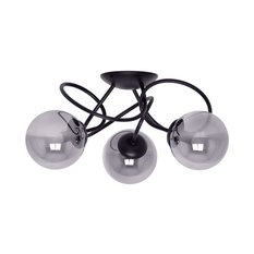 Lampa sufitowa K-5116 RUBI 48x25x48 cm do salonu lub pokoju grafitowy/czarny - Miniaturka zdjęcia nr 1