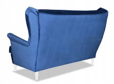 Sofa kanapa INDYGO KOBALT chabrowy aksamit VELVET - Miniaturka zdjęcia nr 3