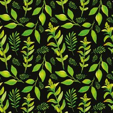 Tapeta Do Salonu Leśne LIŚCIE Rośliny Natura Dekor  - Miniaturka zdjęcia nr 3