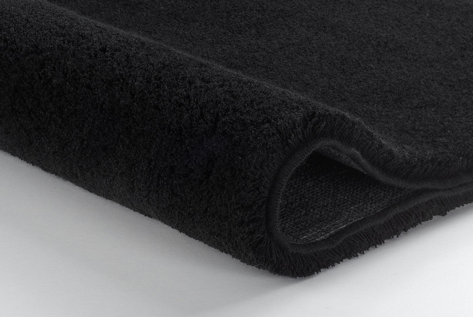 Kleine Wolke Relax Dywanik łazienkowy czarny 70x120 cm wysokie runo nr. 2