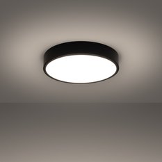 Plafon ONYX 40 czarny LED 3000K 6x40x40cm nowoczesna lampa do salonu - Miniaturka zdjęcia nr 3