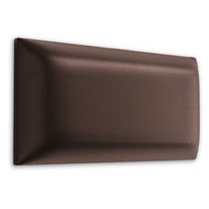 Panele tapicerowane 100x20 na ścianę eko skóra brązowy - Miniaturka zdjęcia nr 1