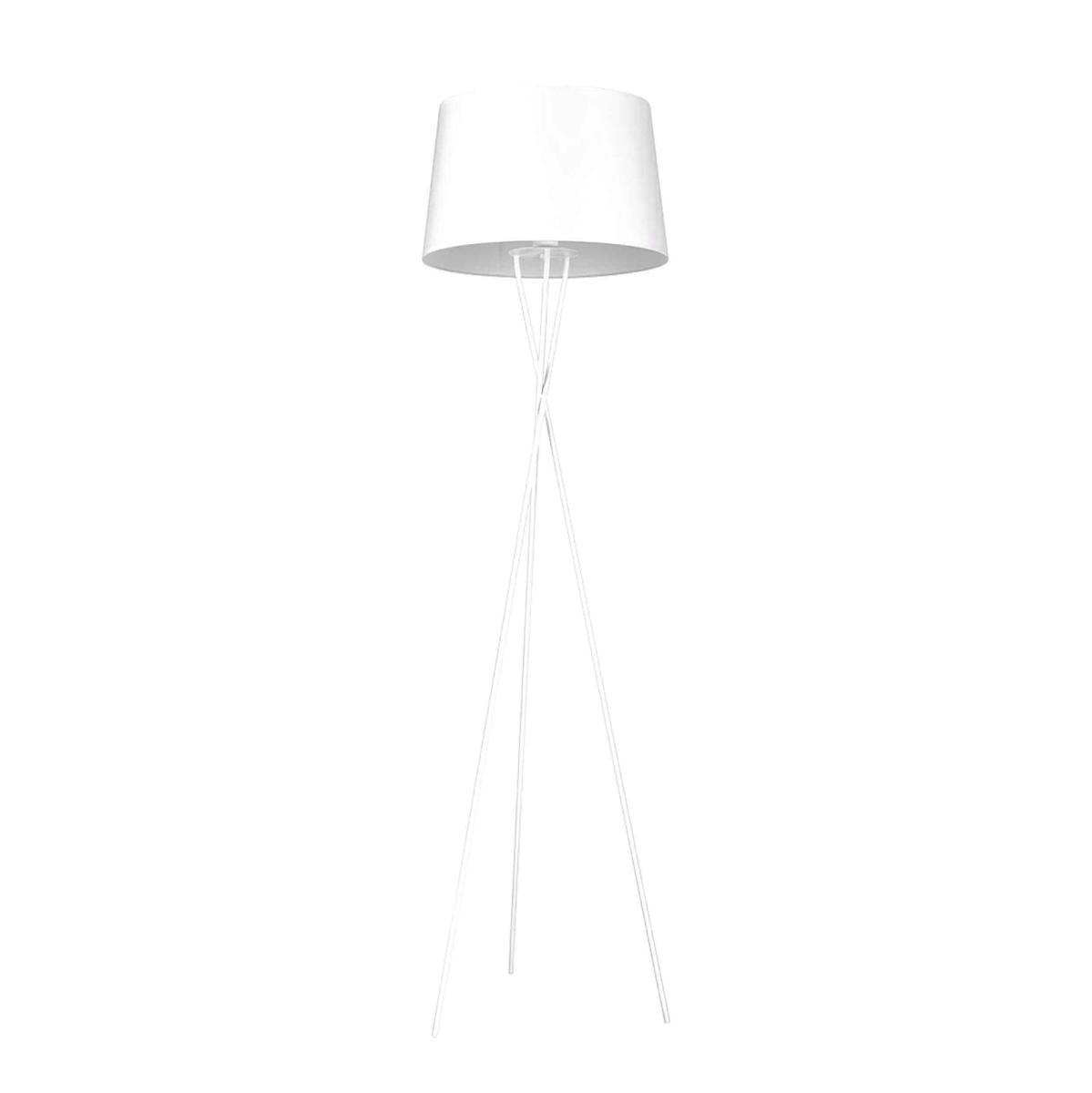 Lampa podłogowa K-4363 REMI WHITE 45x174x28 cm do salonu lub pokoju biały nr. 1