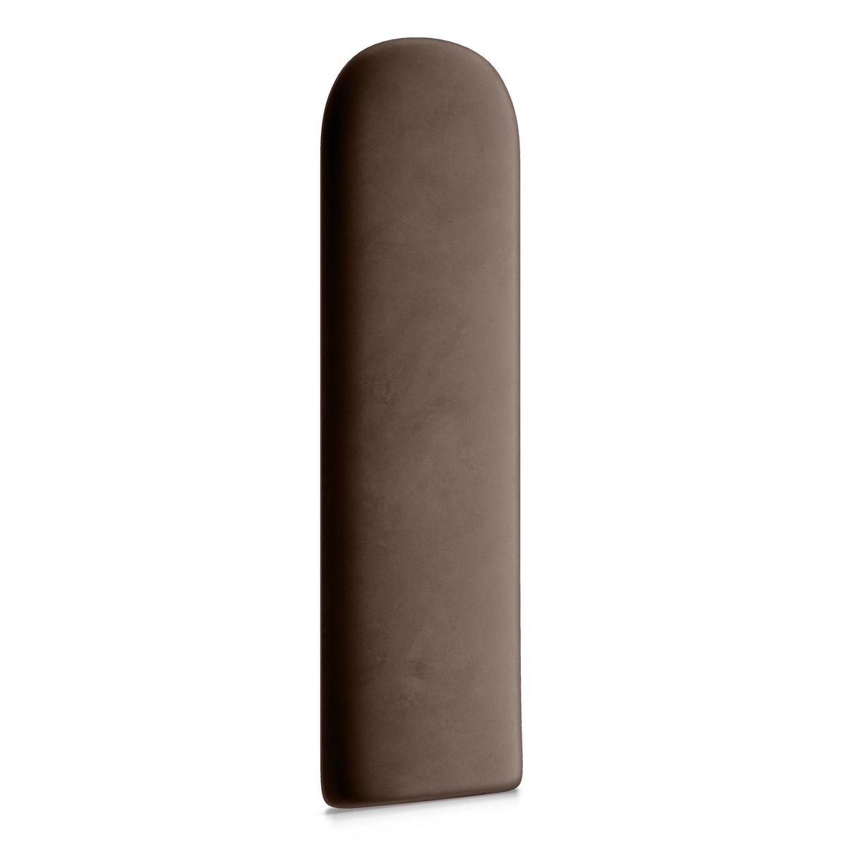 Panele tapicerowane 30x80 cm na ścianę płotek brązowy nr. 2