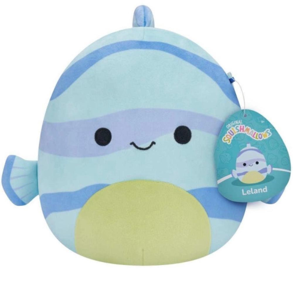 SQUISHMALLOWS MIĘKKA MASKOTKA PLUSZOWA PLUSZ PLUSZAK RYBA RYBKA LELAND 20cm