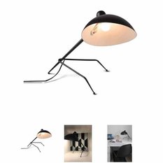 Lampa stołowa nowa czarna Raven biurkowa  - Miniaturka zdjęcia nr 3