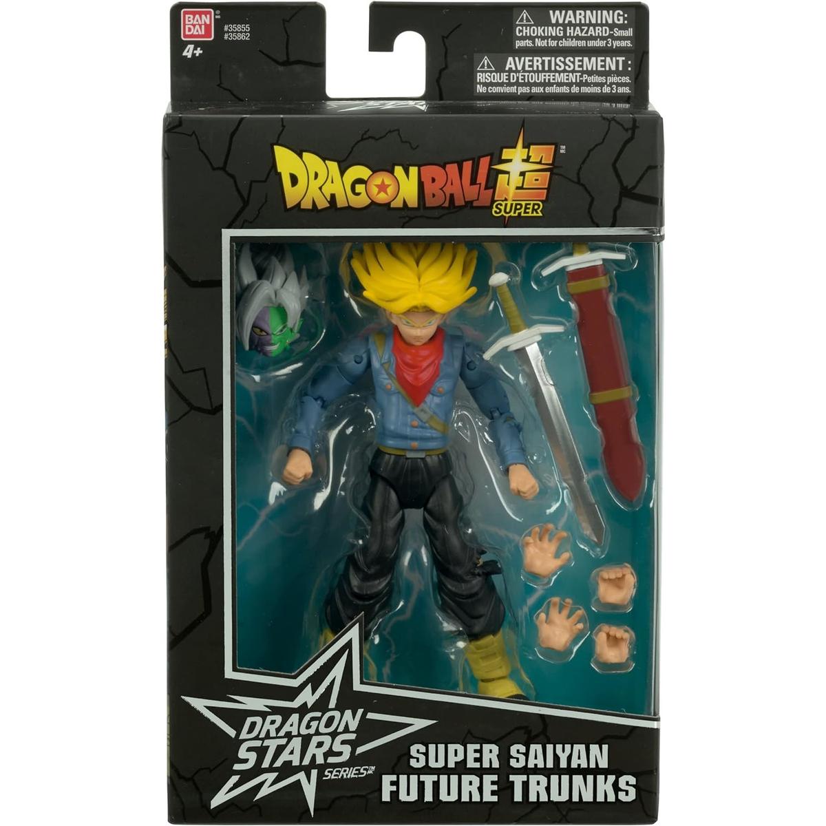 DRAGON BALL STARS SERIES BANDAI RUCHOMA FIGURKA SUPER SAIYAN FUTURE TRUNKS nr. 1