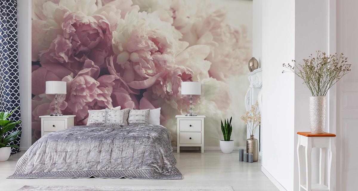 Fototapeta Kwitnące KWIATY Peonie Dekor 3D Dekoracja Nowoczesna do Salonu nr. 7