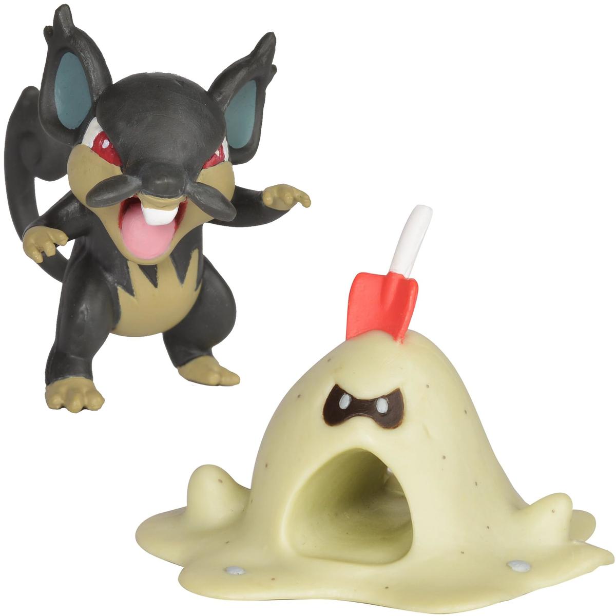 POKEMON BATTLE FIGURE PACK 2-PAK FIGURKI ALOLAN RATTATA + SANDYGAST nr. 2