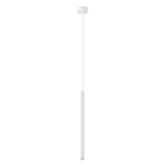 Lampa wisząca ARCHE 1 biała 120x8x8cm nowoczesna lampa G9 do salonu - Miniaturka zdjęcia nr 1