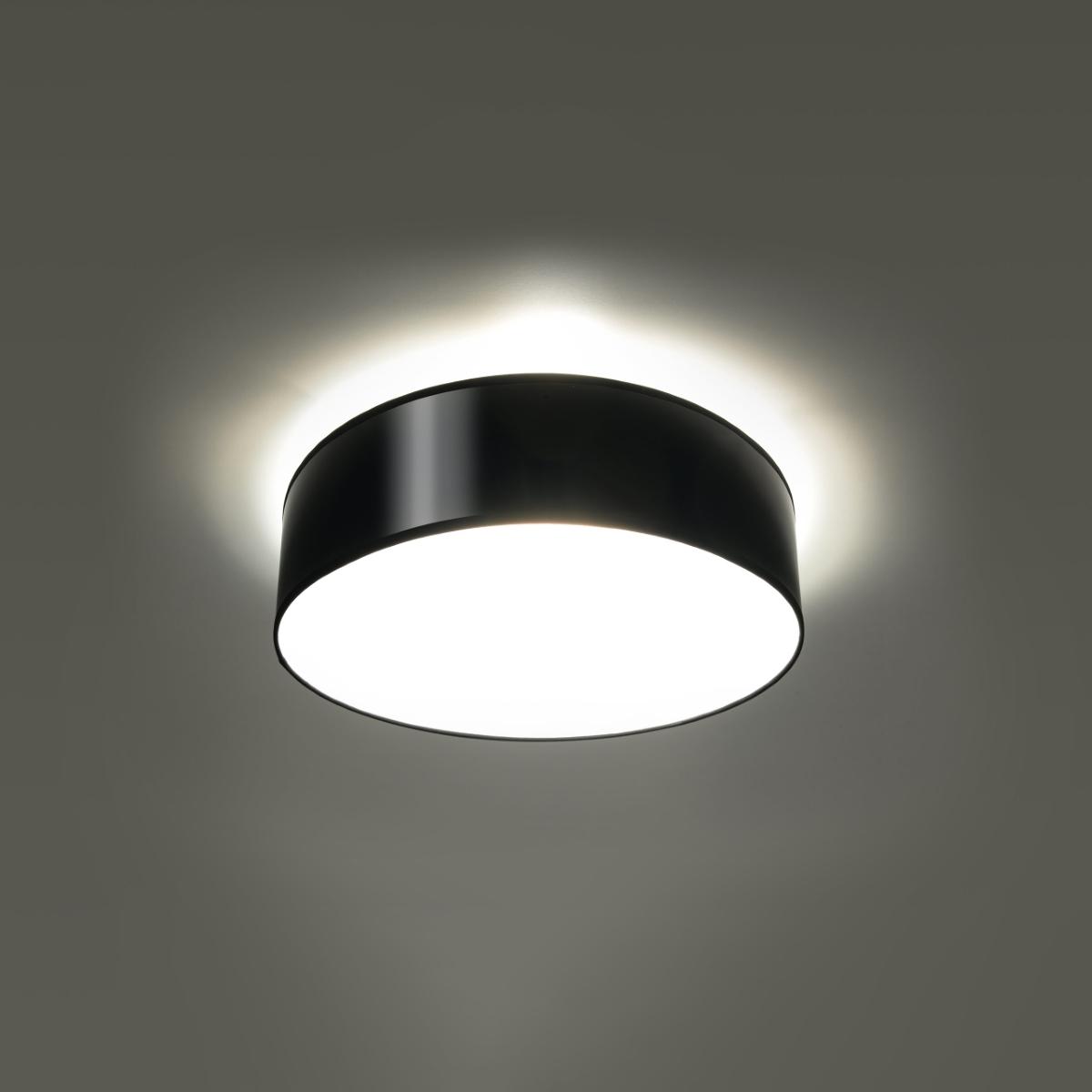 Plafon ARENA 35 czarna 11x35x35cm nowoczesna lampa E27 do salonu nr. 3