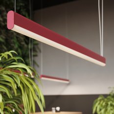 Lampa wisząca FARGE różowa LED 4000K 150x8x120cm nowoczesna LED do salonu - Miniaturka zdjęcia nr 14