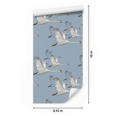 Tapeta – Latające łabędzie  - Miniaturka zdjęcia nr 2