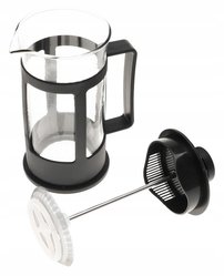 Szklany ZAPARZACZ TŁOKOWY do HERBATY Ziół KAWY French Press 300ml A1435 - Miniaturka zdjęcia nr 3