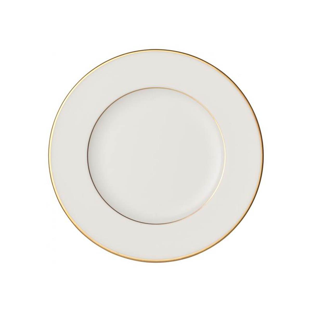 Talerz 16 cm B&B na pieczywo Anmut Gold Villeroy & Boch biały do jadalni nr. 1