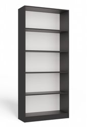 Regał Onyx 182x80x30 cm do salonu sypialni biura antracyt  - Miniaturka zdjęcia nr 1
