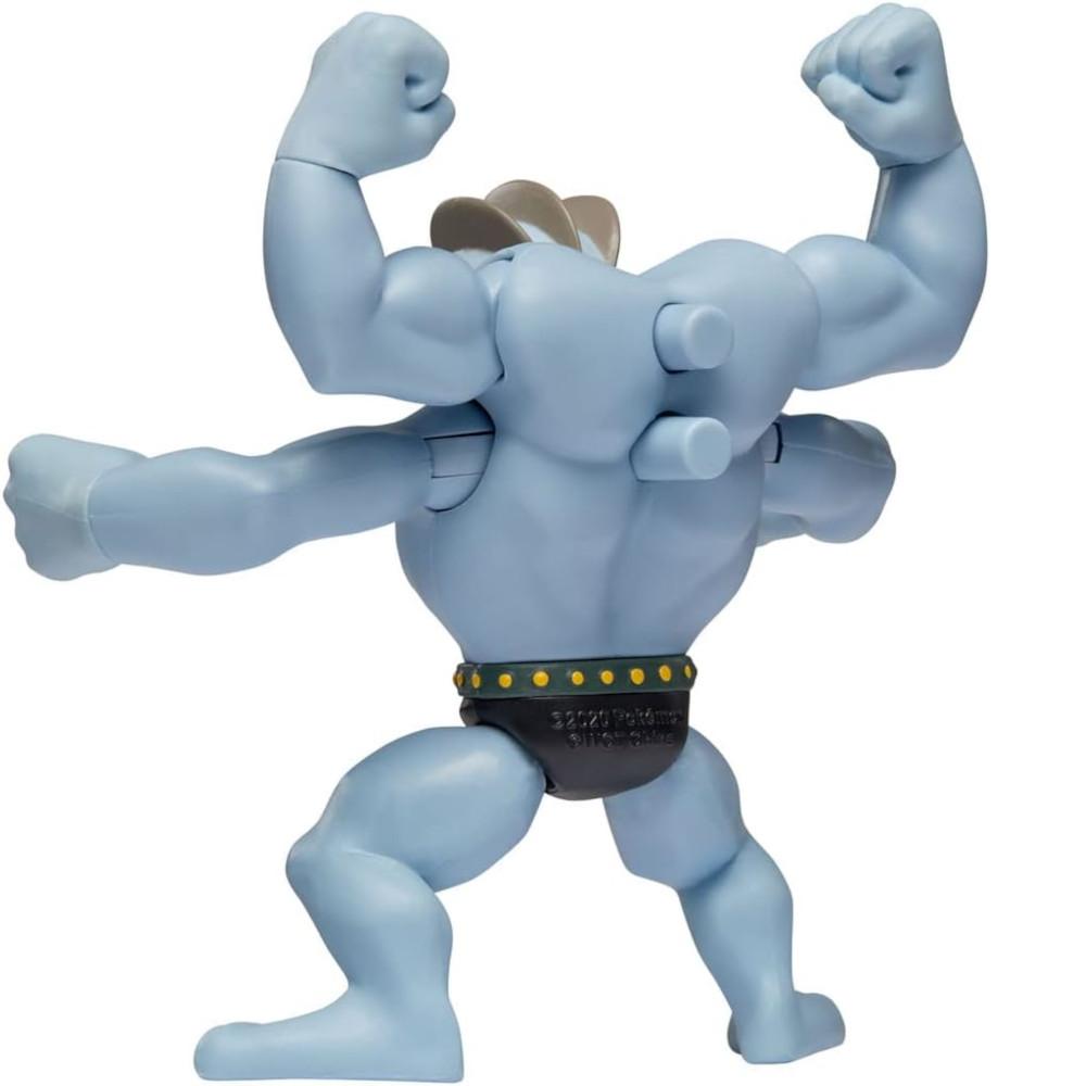 Oryginalna figurka akcji deluxe machamp pokemon battle feature figure dla dziecka nr. 4