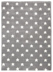 Dywan Dziecięcy Star-Field 100x160 cm do pokoju dziecięcego szary/biały