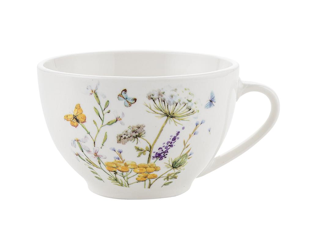 Filiżanka porcelanowa ze spodkiem 240 ml Kwiaty Aurora Florina nr. 3