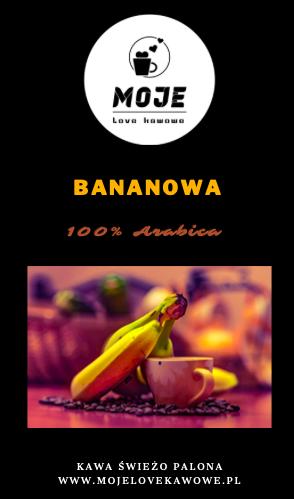 Kawa smakowa Bananowa 250g zmielona