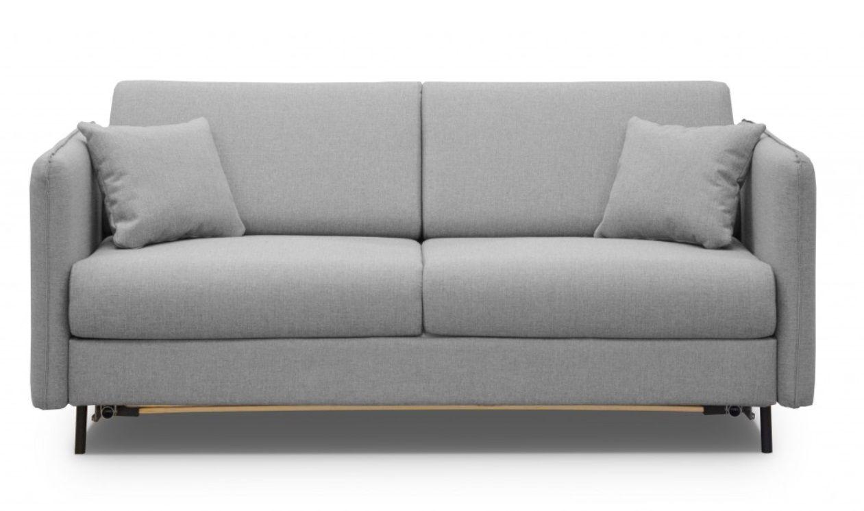 Kanapa sofa SKY szara elegancka do salonu z funckją spania 