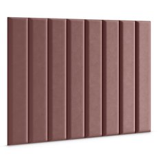Panele tapicerowane 100x20 na ścianę wezgłowie brudny róż - Miniaturka zdjęcia nr 3