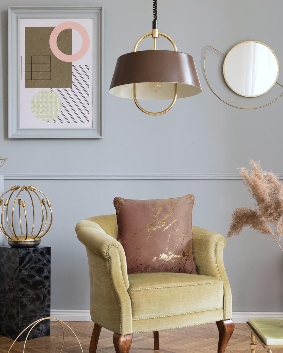 Poszewka ENDLESS CHIC PINK 45x45 różowa welwetowa  nr. 2