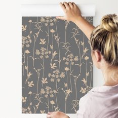 Tapeta Ścienna Liście ROŚLINY Zioła Kwiaty Ozdoba  - Miniaturka zdjęcia nr 5