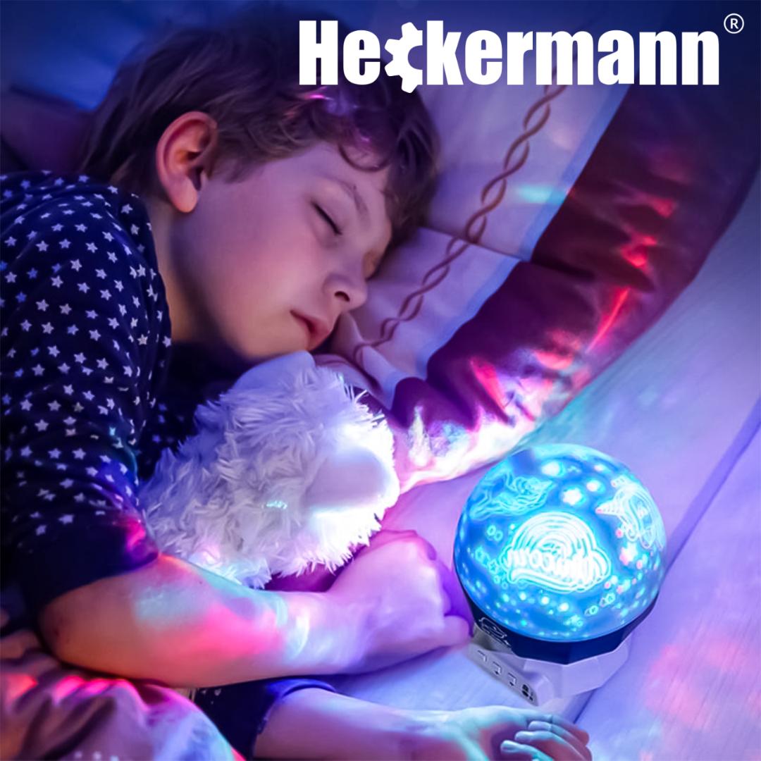 Projektor gwiazd LED Heckermann niebieski nr. 4