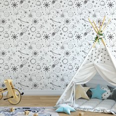 Tapeta gwiazdy planety kosmos do pokoju chłopca  - Miniaturka zdjęcia nr 6