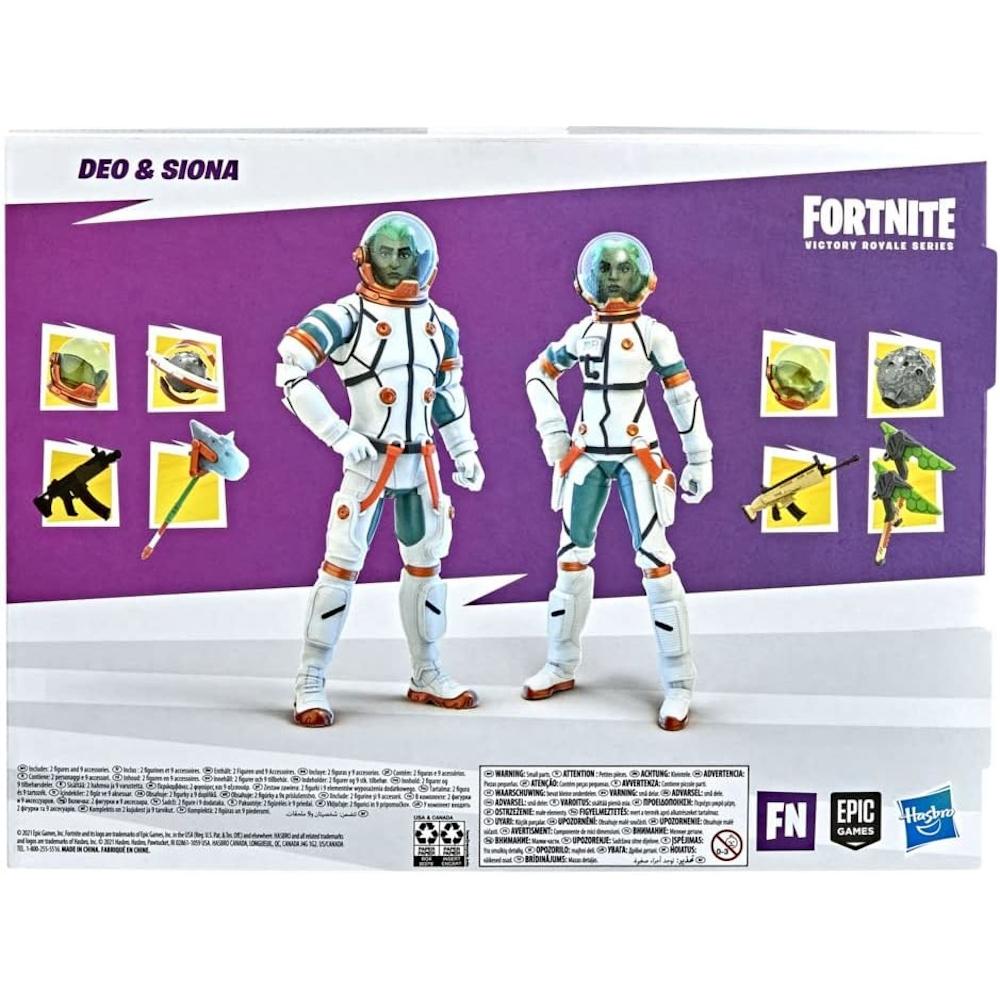 Figurki 2-Pak DEO & SIONA ruchome fortnite Victory royale series  dla dziecka  nr. 5