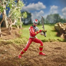 Figurka POWER RANGERS czerwony ranger dino fury hasbro dla dziecka - Miniaturka zdjęcia nr 9