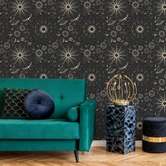Tapeta Ozdobna PLANETY Znaki Zodiaku Słońce Boho  - Miniaturka zdjęcia nr 7